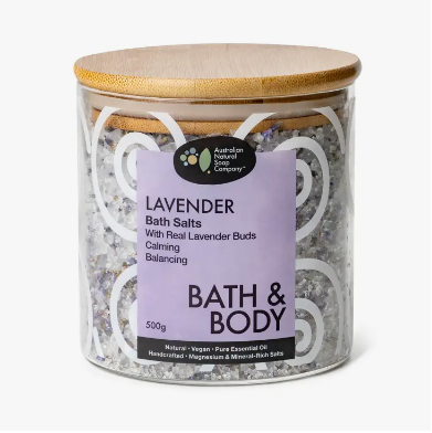 Lavender Bath Salts | Australian Natural Soap Company