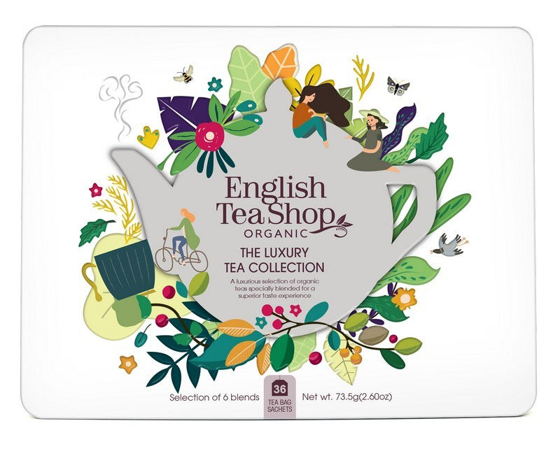 English Tea Shop - Gift Pack Luxury Collection White (36 tea Bag Sachets) 73.5g