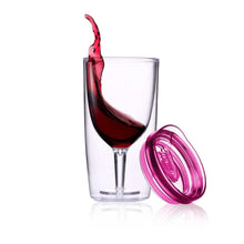 Load image into Gallery viewer, TraVino Wine Sippy Cup - Pink

