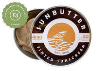 Load image into Gallery viewer, SunButter Skincare - Tinted SPF50 Water Resistant Reef Safe Sunscreen - 100g
