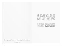 Load image into Gallery viewer, Thinking of You Card - God&#39;s Love (with Scripture inside)
