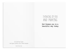 Load image into Gallery viewer, Thinking of You Card - God&#39;s Love (with Scripture inside)
