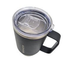 Load image into Gallery viewer, TANKD - 475ml (16oz) Insulated Mug with handle - MATTE STORM BLUE
