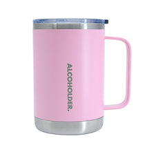 Load image into Gallery viewer, TANKD - 475ml (16oz) Insulated Mug with handle - MATTE BLUSH PINK
