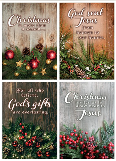Christmas Card - More Than a Season (with Scripture inside)