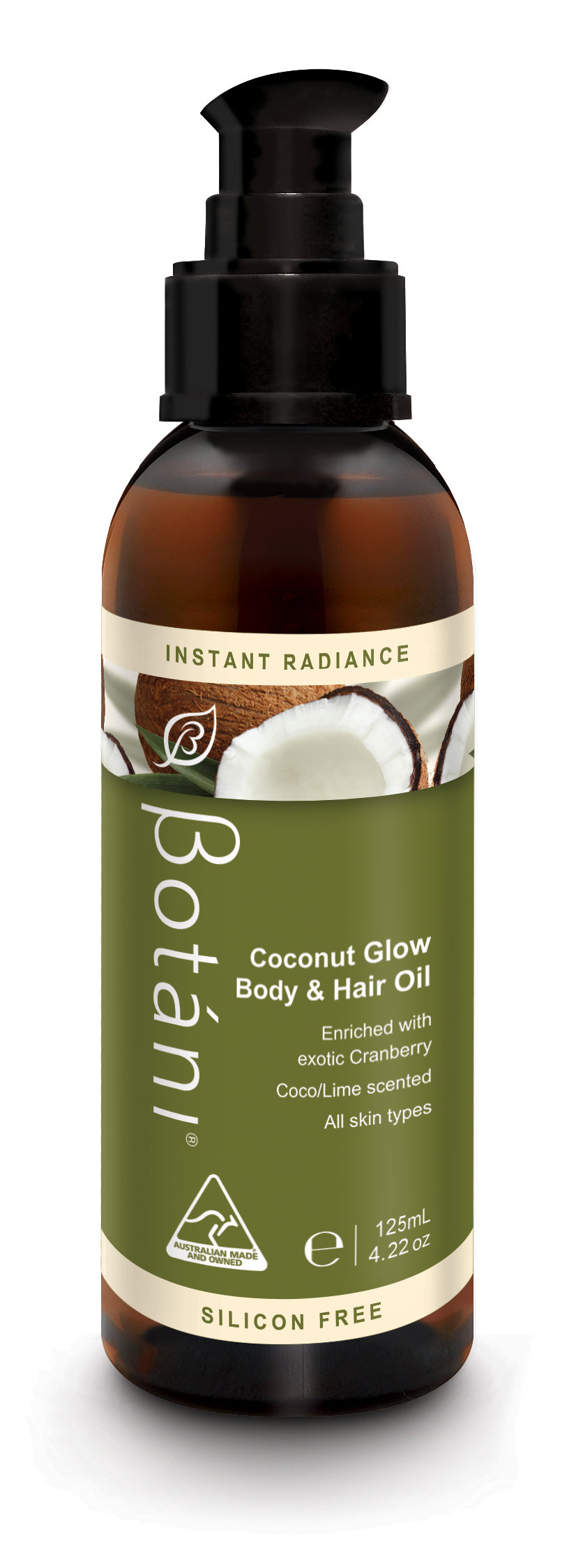 Botani - Coconut Glow Body & Hair Oil 125mL