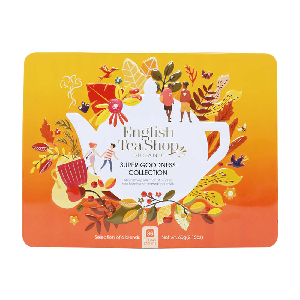 English Tea Shop - Gift Pack Super Goodness Collection Orange (36 Tea Bag Sachets) 61.5g