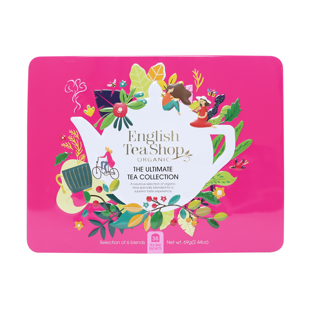 English Tea Shop - Gift Pack The Ultimate Tea Collection Pink (36 Tea Bag Sachets) 69g