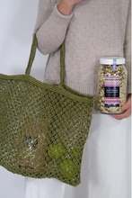 Load image into Gallery viewer, Jute String Shopper - Olive
