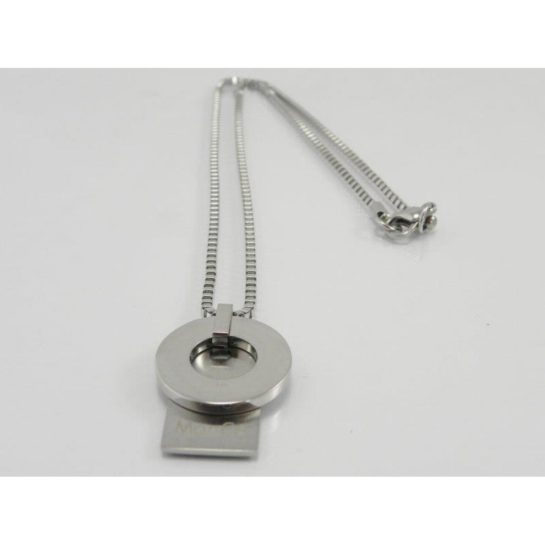 MANCO - Stainless Steel Pendant and Chain Necklace