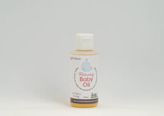 Vrindavan - Organic Baby Oil - Relaxing 100ml