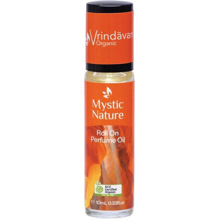 Vrindavan - Roll on Perfume Oil, Certified Organic - Mystic Nature 10ml
