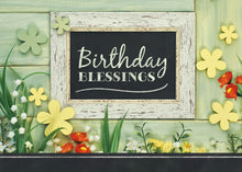 Load image into Gallery viewer, Birthday Card - Joy Floral Card (with Scripture inside)
