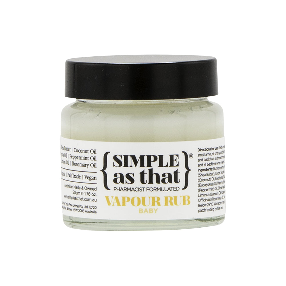 {SIMPLE as that} Vapour Rub BABY 50g
